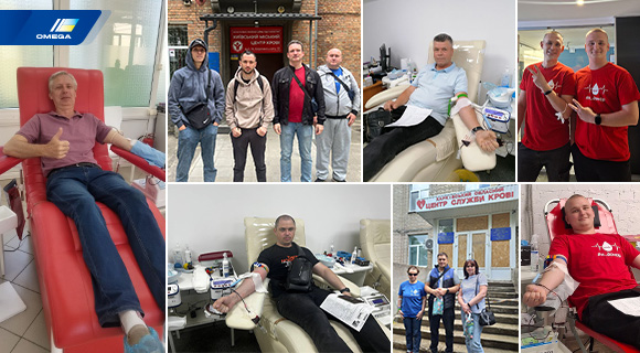 Doing good together: corporate donor day at Omega //